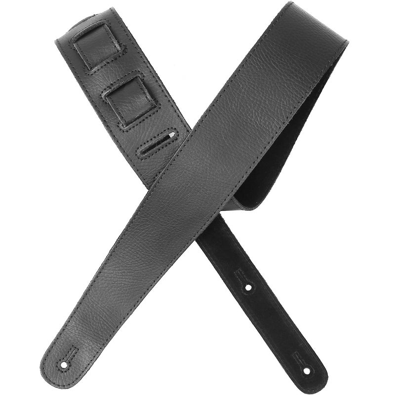 Anwenk Leather Guitar Strap with Extension Genuine Leather Electric Guitar Strap Acoustic Strap Bass Strap with Extension, Cow Leather, Top Grade Material,Best Gift for Guitar Fans - Image 1